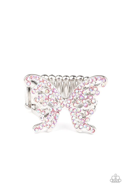 Butterfly Orchard - Pink - Paparazzi Ring Image