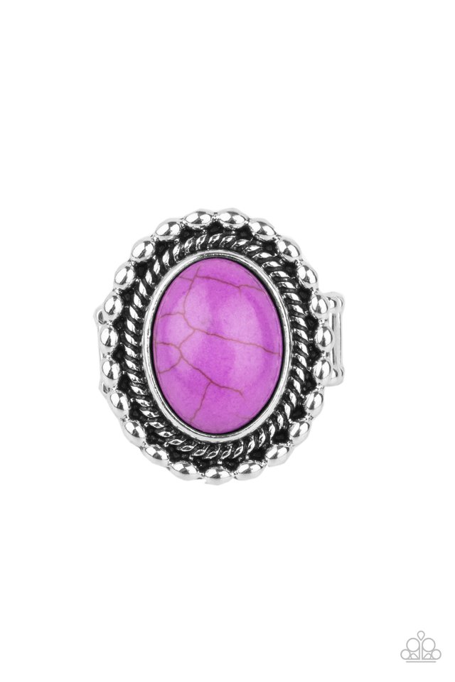 Sedona Soul - Purple - Paparazzi Ring Image