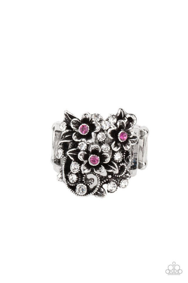 Perfectly Perennial - Pink - Paparazzi Ring Image