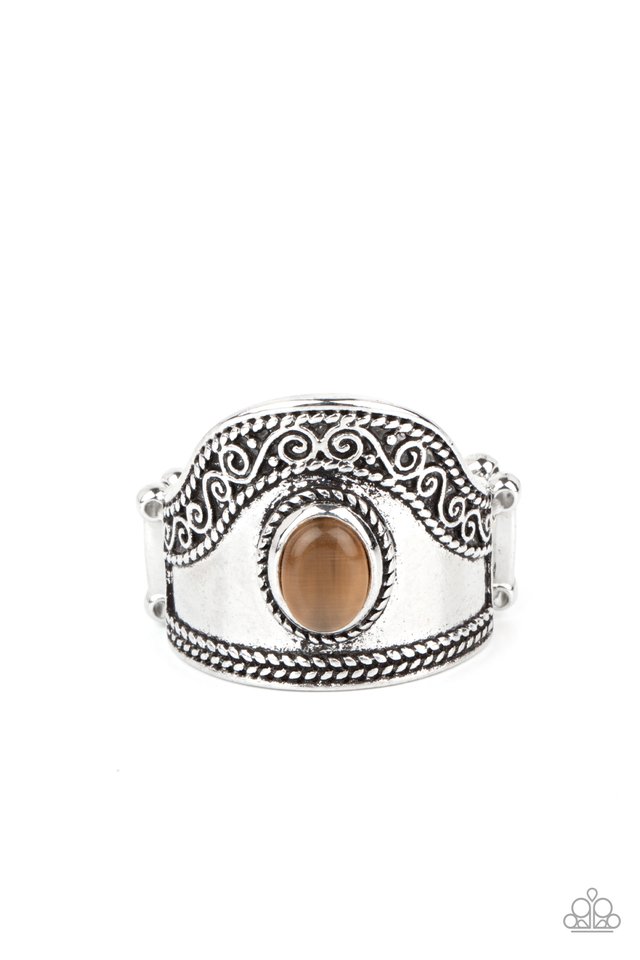 Dreamy Definition - Brown - Paparazzi Ring Image