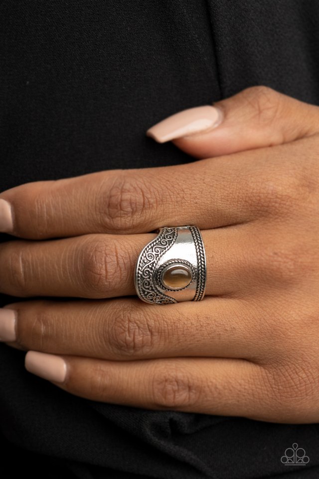 Dreamy Definition - Brown - Paparazzi Ring Image
