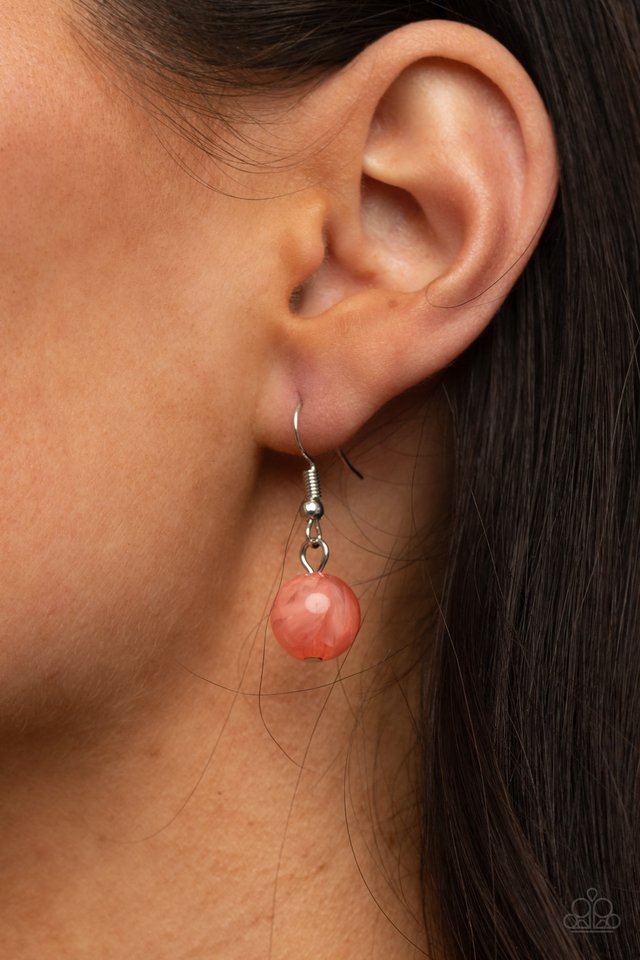 Staycation Stunner - Orange - Paparazzi Necklace Image