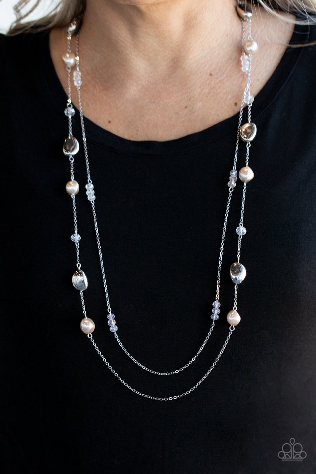 Gala Goals - Brown - Paparazzi Necklace Image
