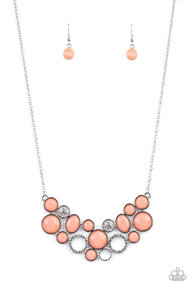 Extra Eloquent - Orange - Paparazzi Necklace Image