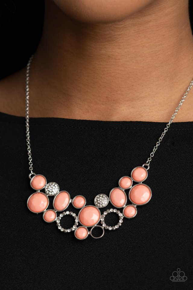 Extra Eloquent - Orange - Paparazzi Necklace Image