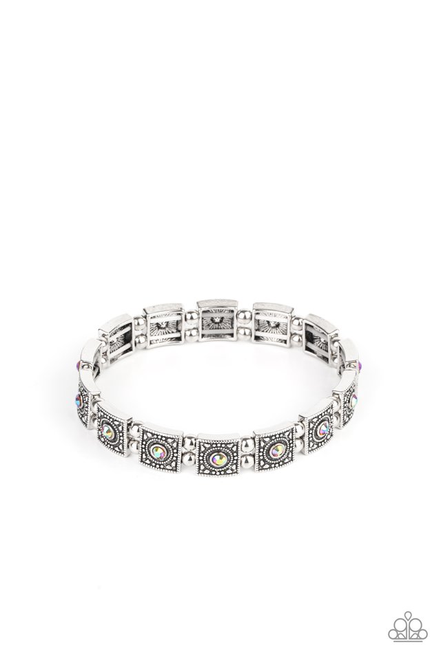 Cosmic Conquest - Orange - Paparazzi Bracelet Image