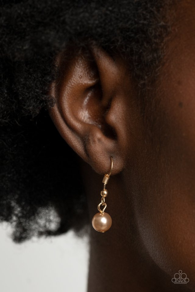 Pardon My FRINGE - Brown - Paparazzi Necklace Image