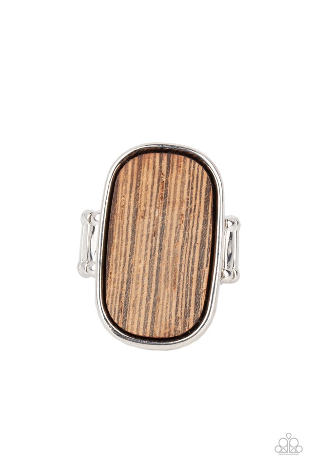 Reclaimed Refinement - Brown - Paparazzi Ring Image