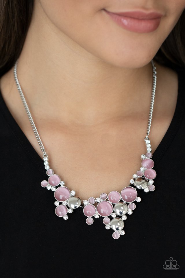 Fairytale Affair - Pink - Paparazzi Necklace Image