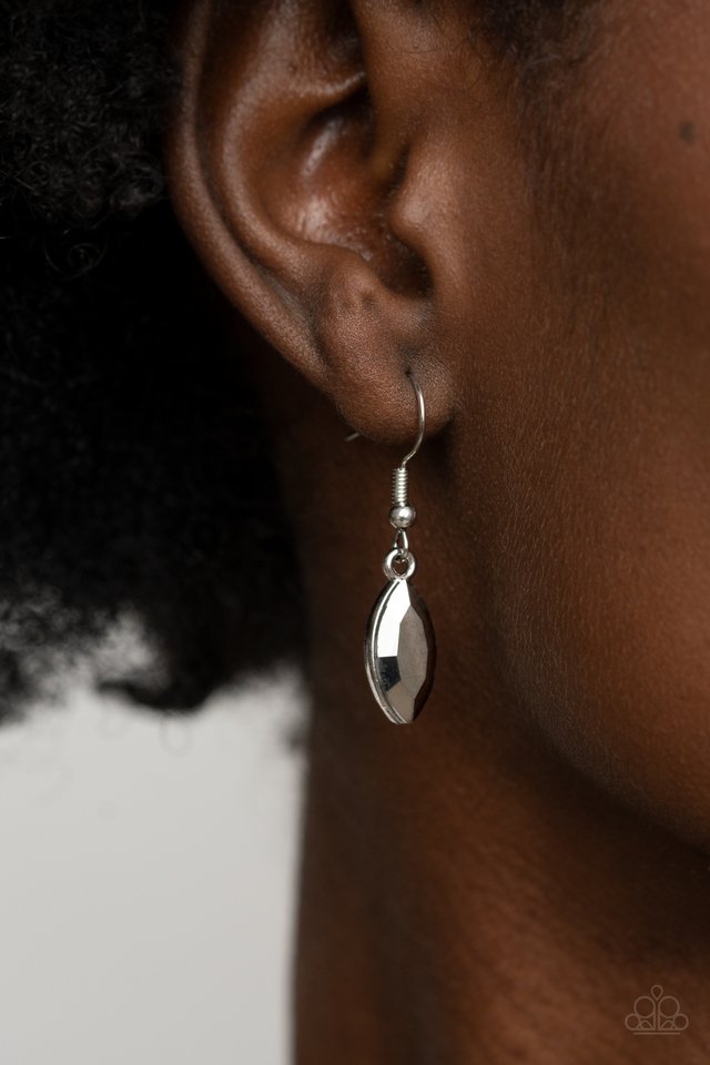 ​Icy Intensity - Silver - Paparazzi Necklace Image