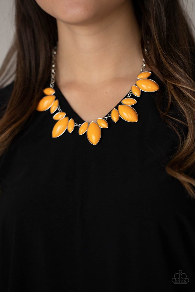 ​Viva La Vacation - Orange - Paparazzi Necklace Image