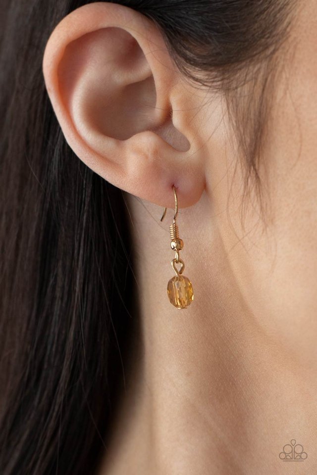 Cosmic Charisma - Gold - Paparazzi Necklace Image