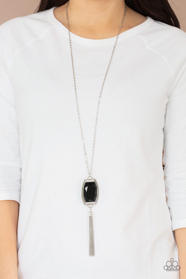 Timeless Talisman - Black - Paparazzi Necklace Image