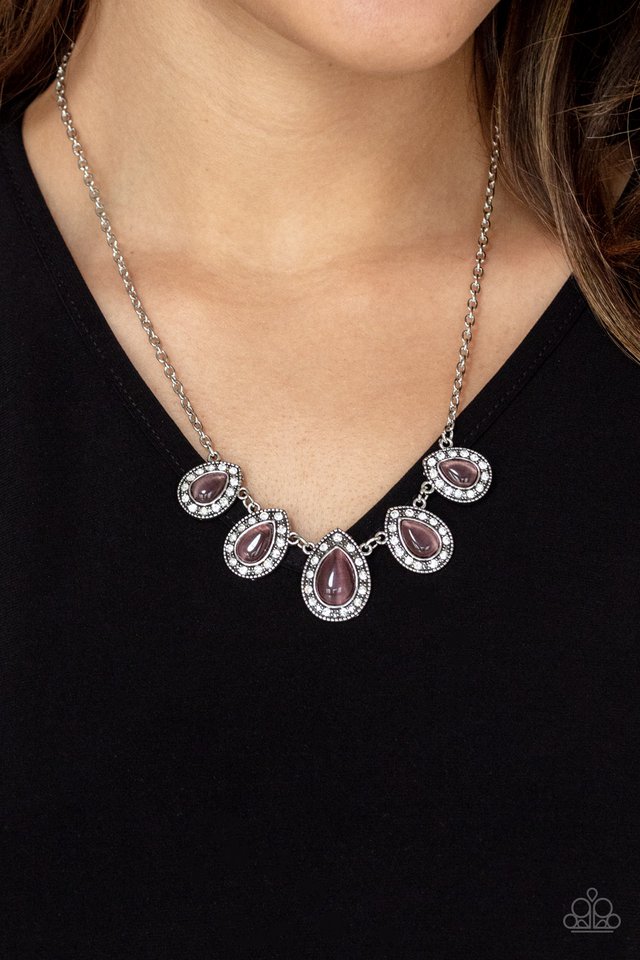 Everlasting Enchantment - Purple - Paparazzi Necklace Image