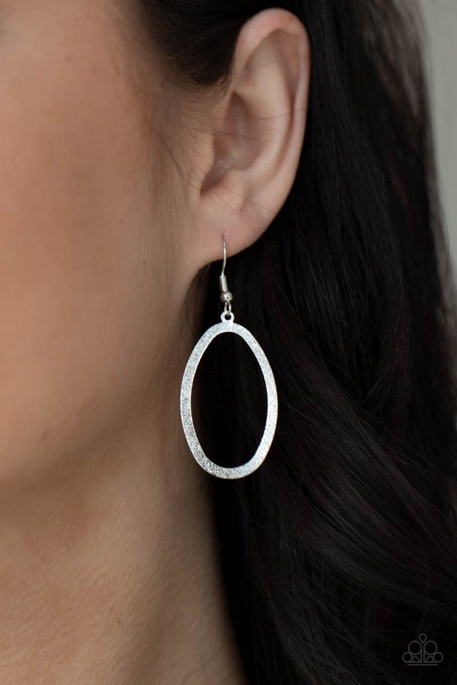 Double OVAL-time - Brown - Paparazzi Necklace Image