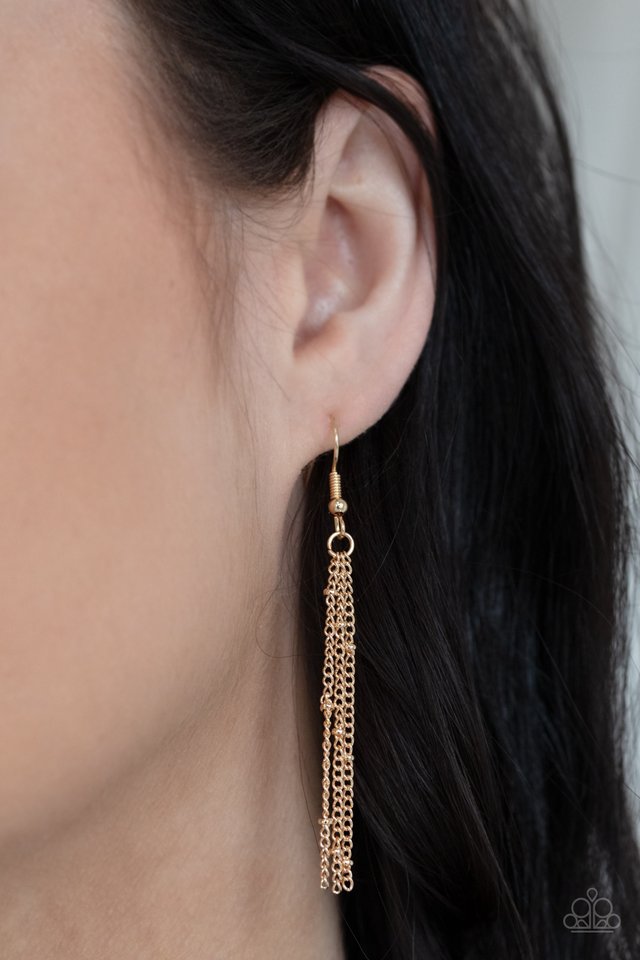​Be The Peace You Seek - Gold - Paparazzi Necklace Image