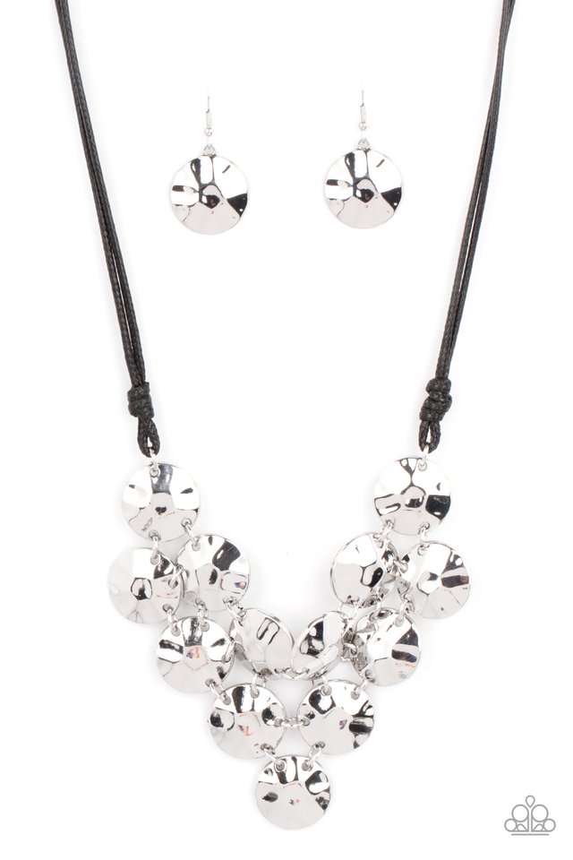 Token Treasure - Black - Paparazzi Necklace Image