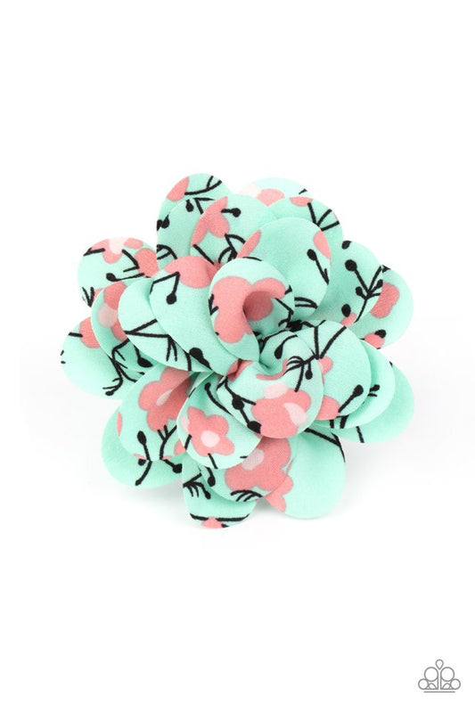 Springtime Eden - Green - Paparazzi Hair Accessories Image