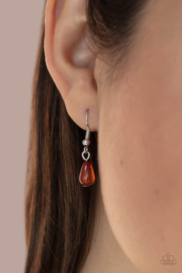 Majestically Mystic - Brown - Paparazzi Necklace Image