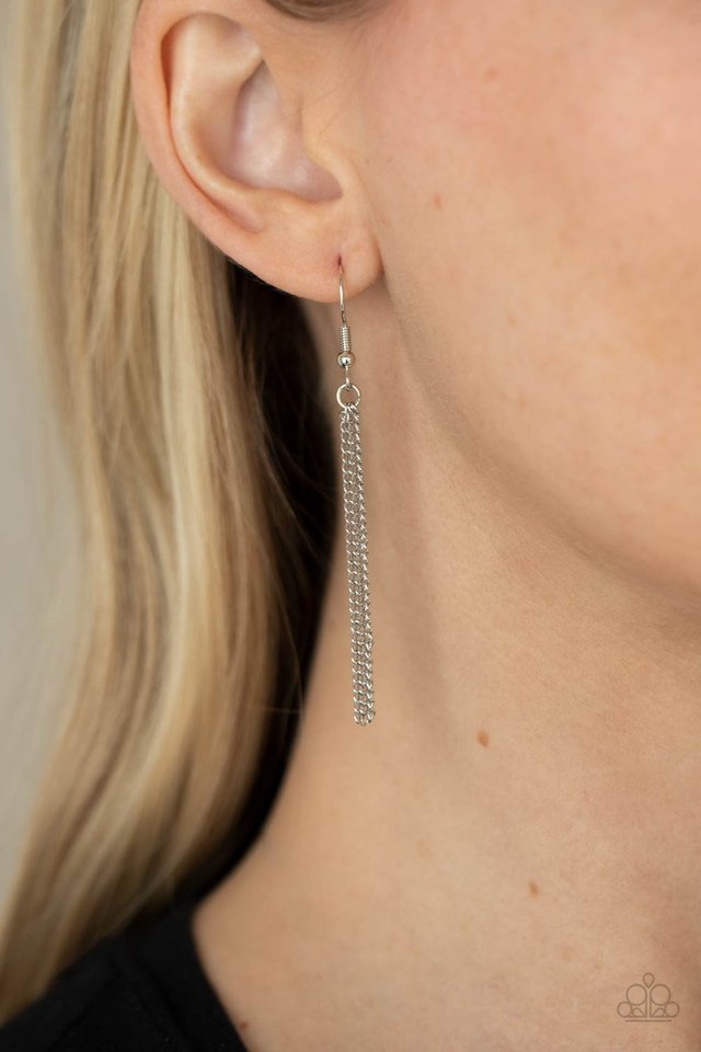 Hold On To Hope - Silver - Paparazzi Necklace Image