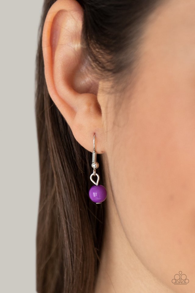 ​Vidi Vici VACATION - Purple - Paparazzi Necklace Image
