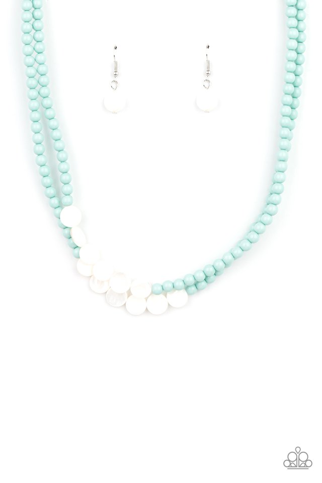 Extended STAYCATION - Blue - Paparazzi Necklace Image