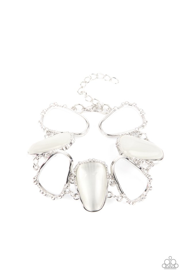 Yacht Club Couture - White - Paparazzi Bracelet Image