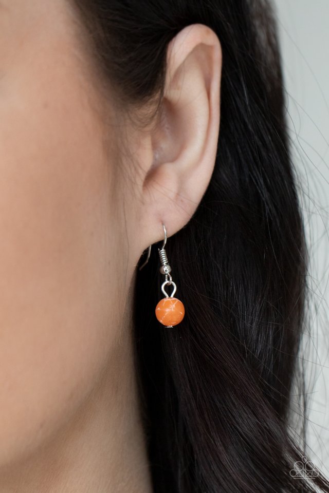 Canyon Oasis - Orange - Paparazzi Necklace Image
