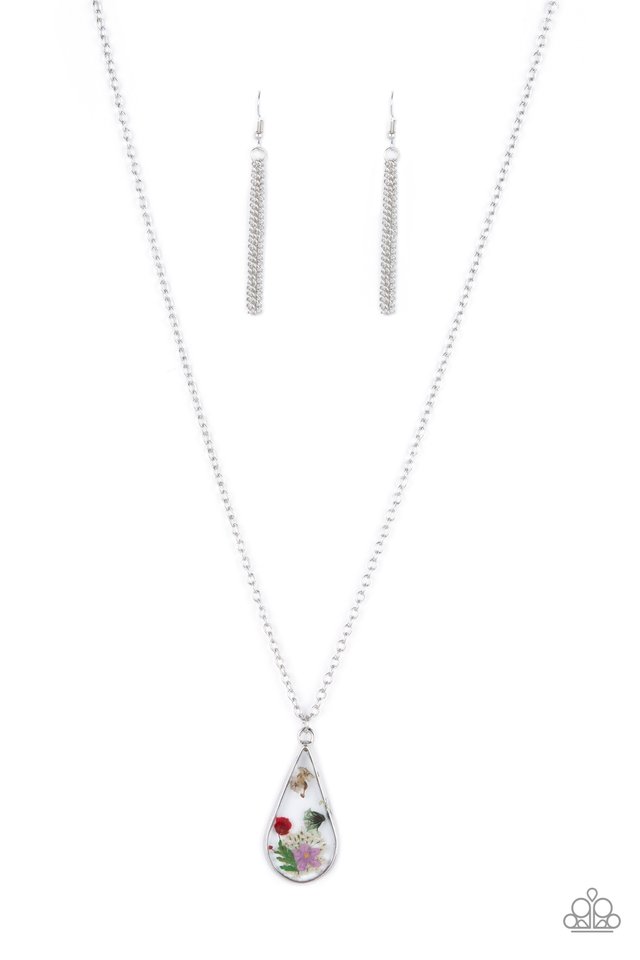 ​Pop Goes the Perennial - Purple - Paparazzi Necklace Image