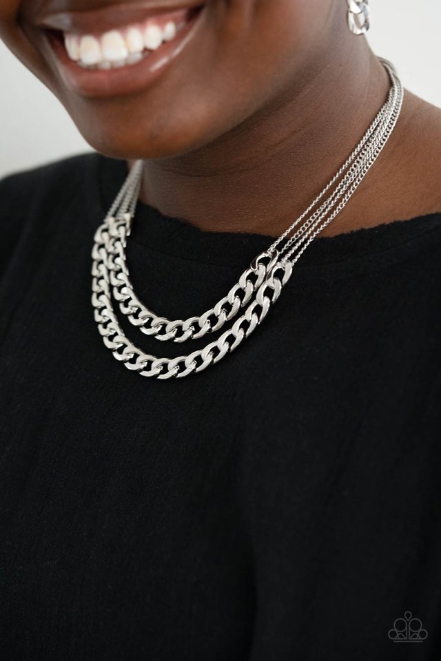 Urban Culture​ - Silver - Paparazzi Necklace Image