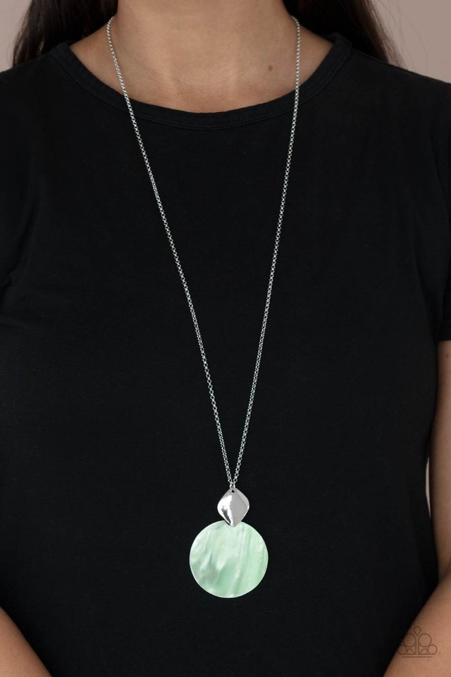 Tidal Tease - Green - Paparazzi Necklace Image