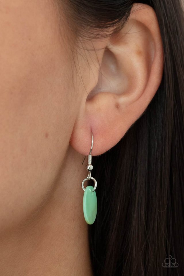 Tidal Tease - Green - Paparazzi Necklace Image