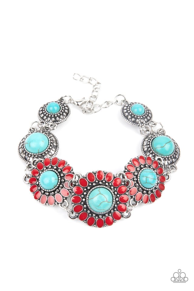 Bodaciously Badlands - Red - Paparazzi Bracelet Image