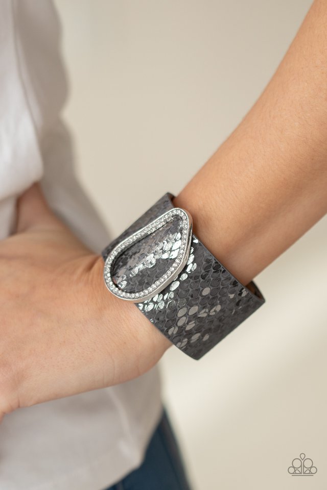 HISS-tory In The Making - Silver - Paparazzi Bracelet Image