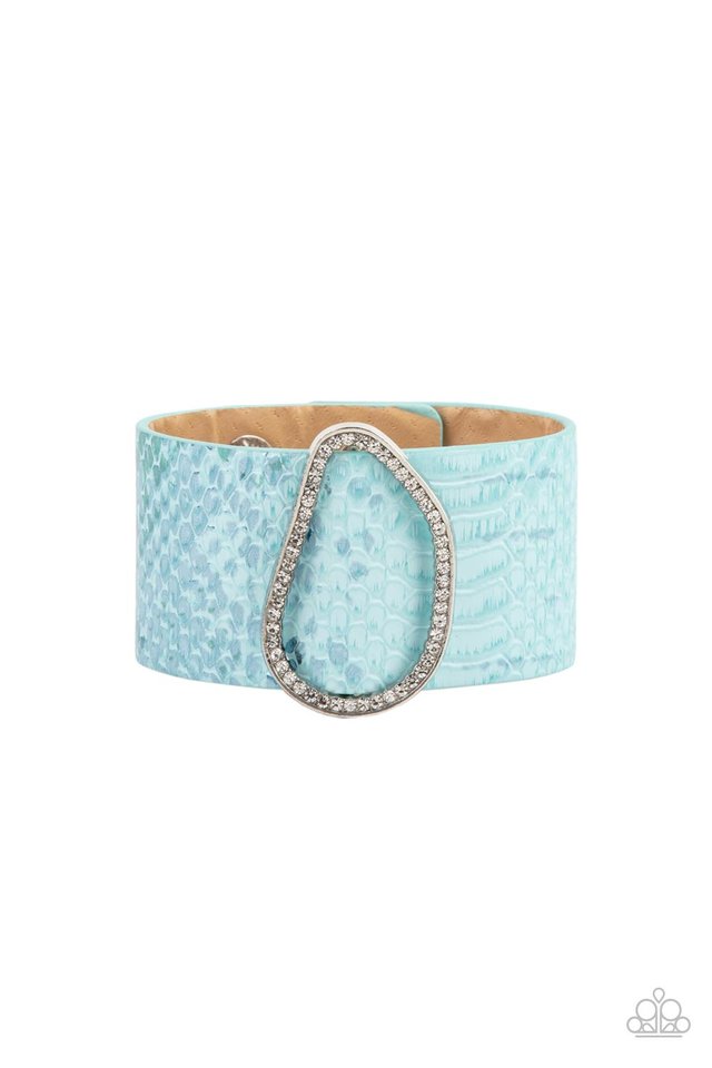 HISS-tory In The Making - Blue - Paparazzi Bracelet Image