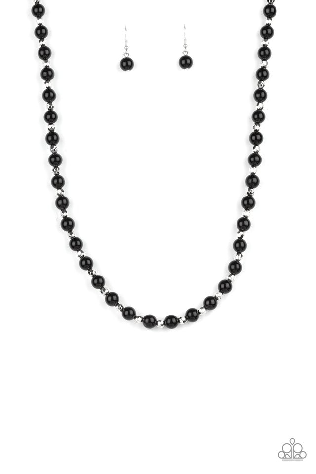 Nautical Novelty - Black - Paparazzi Necklace Image