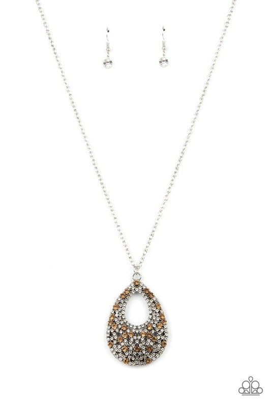 High Society Stargazing - Brown - Paparazzi Necklace Image