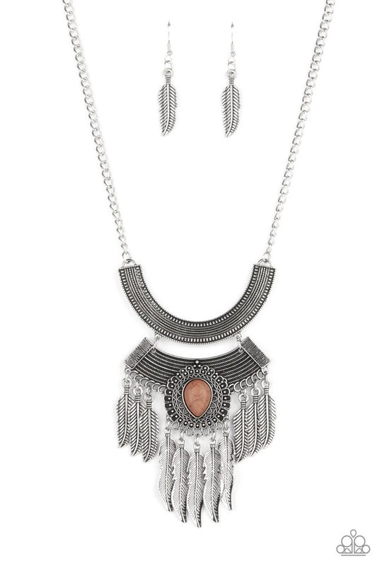 Desert Devotion - Brown - Paparazzi Necklace Image
