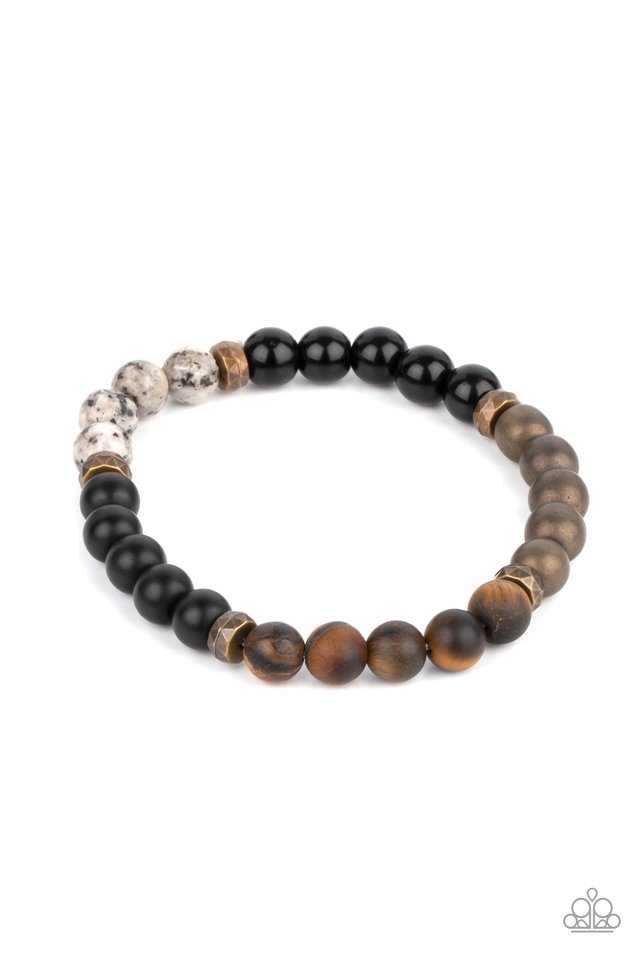 Petrified Powerhouse - Multi - Paparazzi Bracelet Image