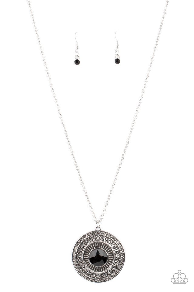 Aztec Apex - Black - Paparazzi Necklace Image
