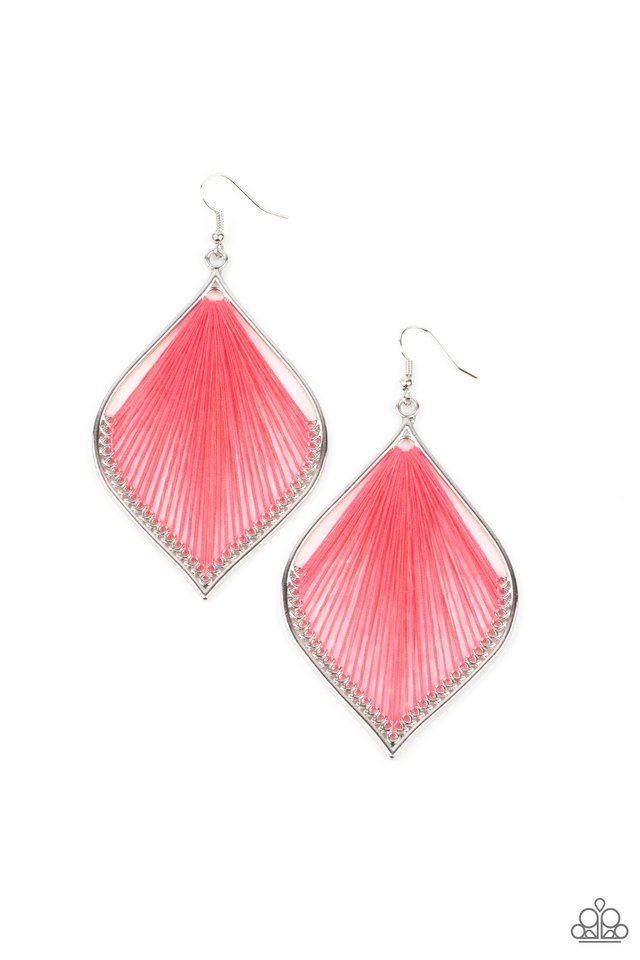 String Theory - Pink - Paparazzi Earring Image