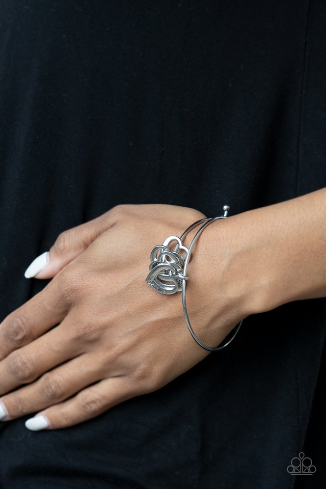 A Charmed Society - Silver - Paparazzi Bracelet Image