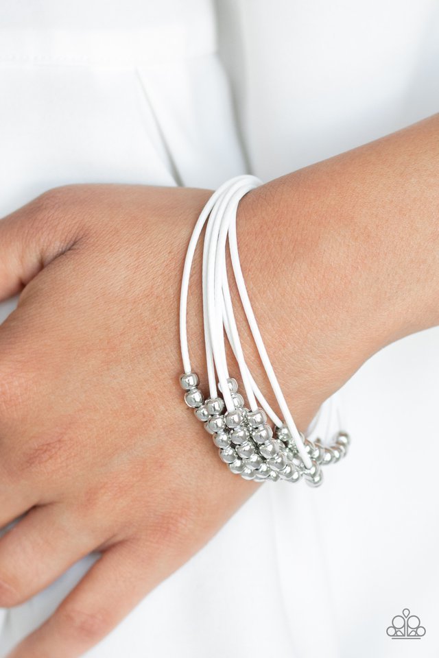 Paparazzi Bracelet ~ Mega Magnetic - White