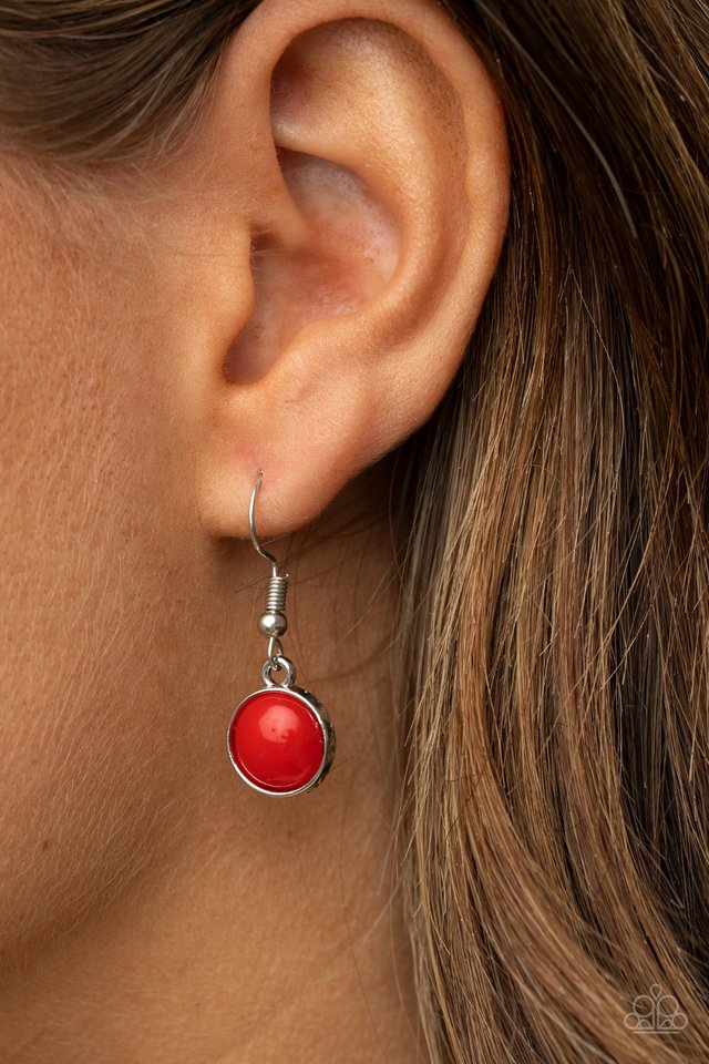 ​Trend Worthy - Red - Paparazzi Necklace Image