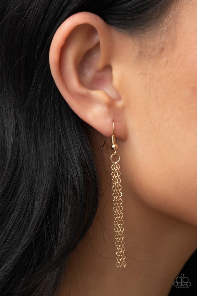 State of the ARTISAN - Gold - Paparazzi Necklace Image