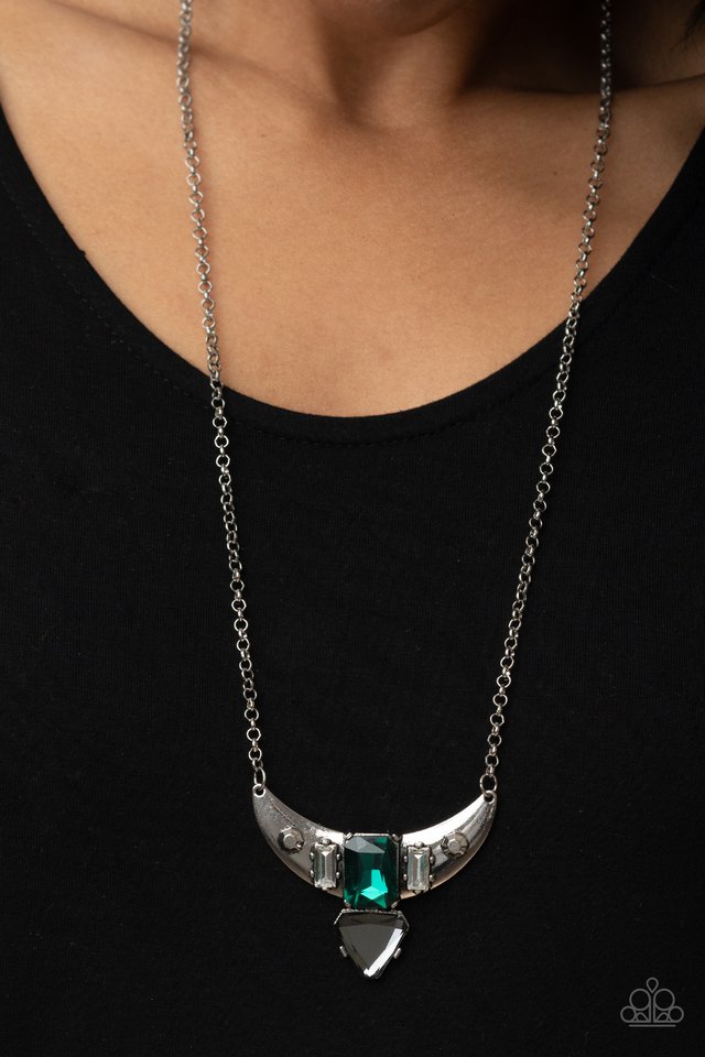 You the TALISMAN! - Green - Paparazzi Necklace Image