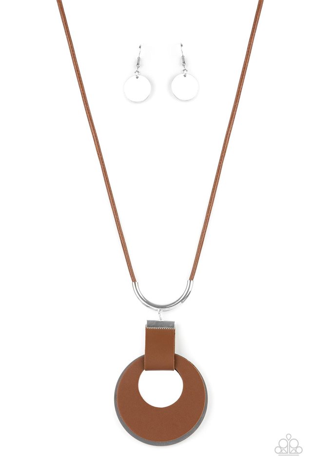 ​Luxe Crush - Brown - Paparazzi Necklace Image
