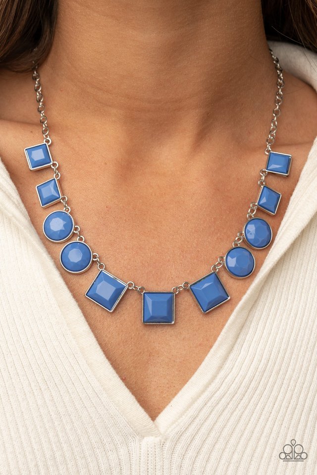 āTic Tac TREND - Blue - Paparazzi Necklace Image