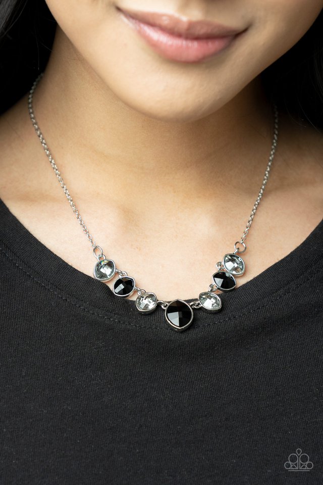 Material Girl Glamour - Black - Paparazzi Necklace Image