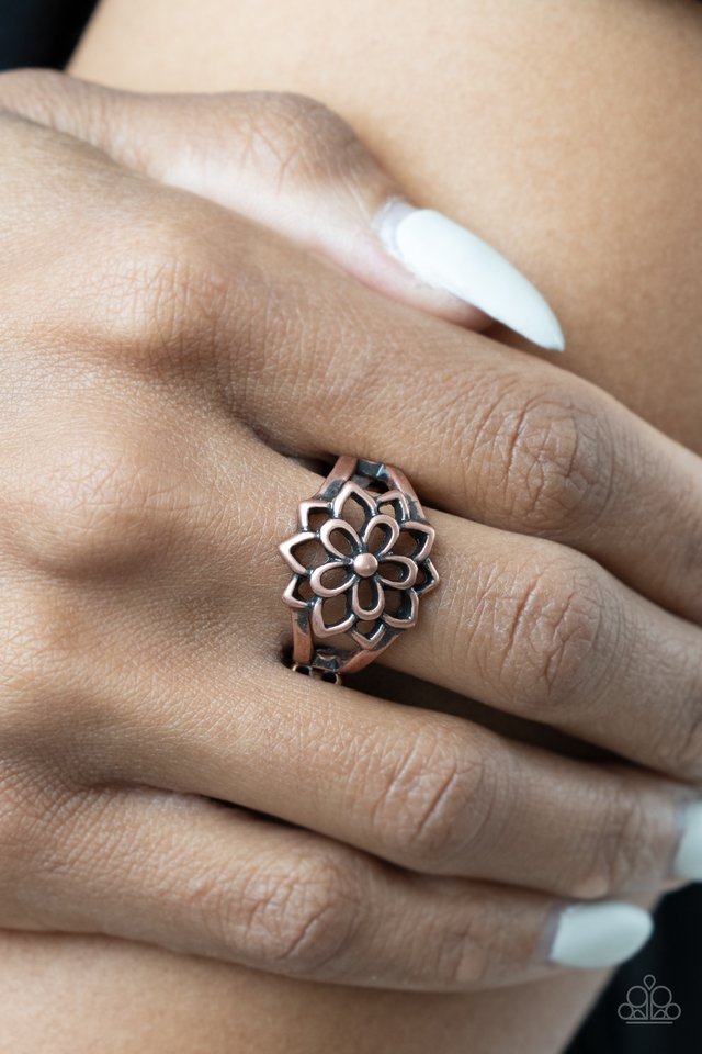 Prana Paradise - Copper - Paparazzi Ring Image